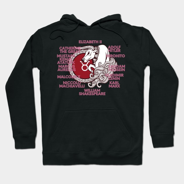 Taurus Zodiac Sign Test Hoodie by DarioNelaj